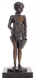 Out to Play by Sherree Valentine Daines - Bronze Sculpture sized 4x10 inches. Available from Whitewall Galleries